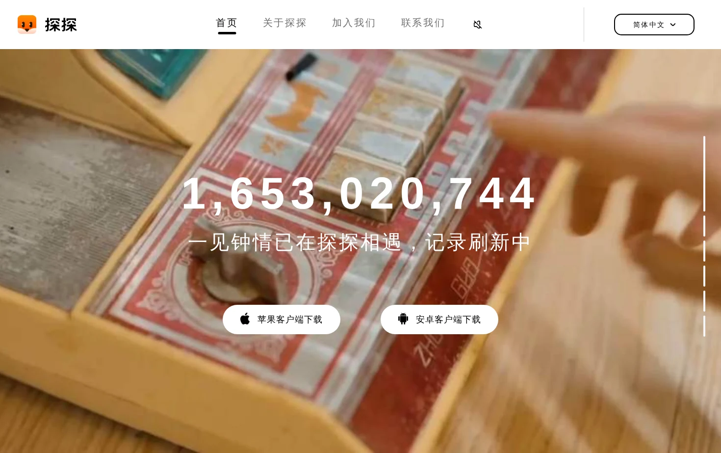 探探 页面快照